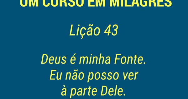 Lição 43