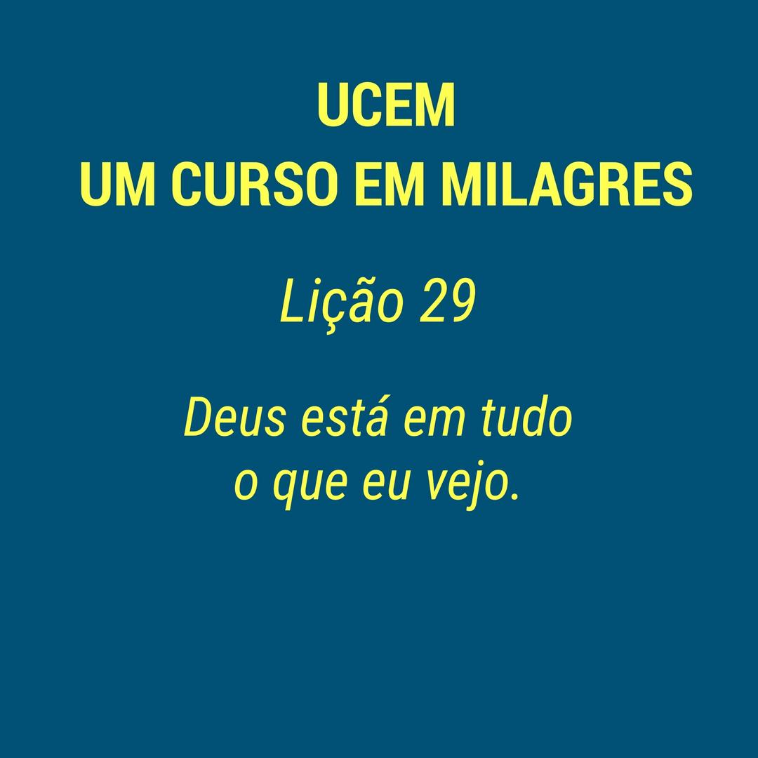 UCEM - LIÇÃO 29