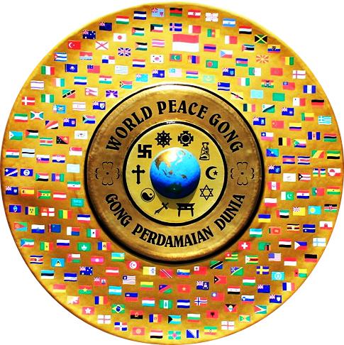 A palavra Perdamaian expressa: encontre o seu lugar no mundo e aja de acordo com ele, isto é paz